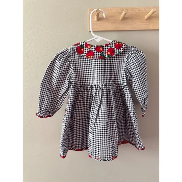 12m. Vintage Apple dress - Picture 4 of 4